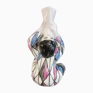 Porcelain Harlequin Vase by Castro Sargadelos, Spain, 1950s-QY-1792538