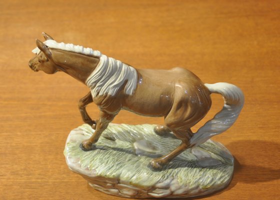 Porcelain Horse Figure, 1970s-ROJ-2041993