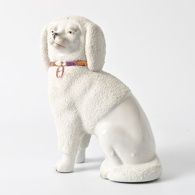 Porcelain Mantle Dog Figurine, 1890s-IXK-2032512