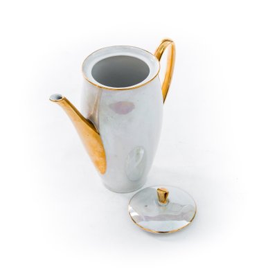 Porcelain Millennium Series Coffee Set from Wałbrzych, 1960s, Set of 15-FSD-1098214