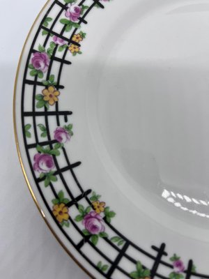 Porcelain Plates Art Deco Chabrol and Poirier, Set of 12-AVC-1298559