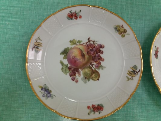 Porcelain Plates from Rozental, Czechoslovakia, Set of 6-TZ-1017885