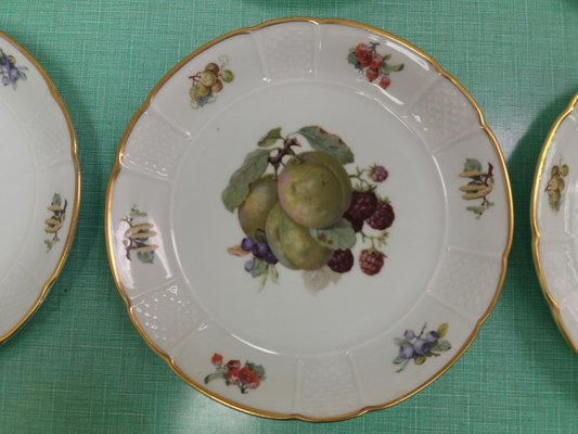 Porcelain Plates from Rozental, Czechoslovakia, Set of 6-TZ-1017885