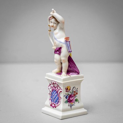 Porcelain Putti of Diana and Hermes from Nymphenburg, Early 20th Century, Set of 2-VEI-2022786