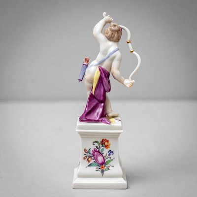 Porcelain Putti of Diana and Hermes from Nymphenburg, Early 20th Century, Set of 2-VEI-2022786