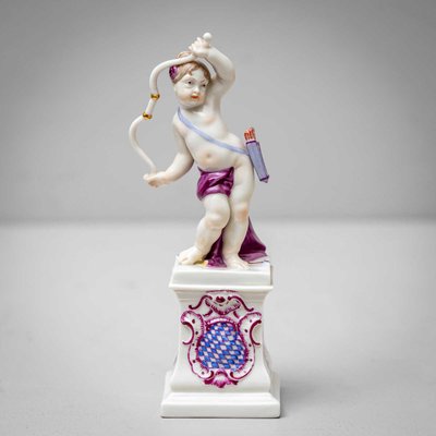 Porcelain Putti of Diana and Hermes from Nymphenburg, Early 20th Century, Set of 2-VEI-2022786