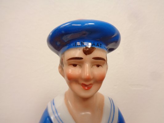 Porcelain Sailor Rum Bottle from Lehment, Germany, 1950s-RDW-1816557