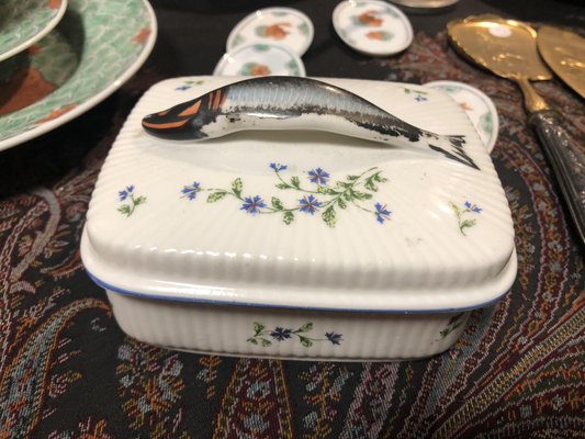 Porcelain Sardine Box from Limoges-TEP-1288677