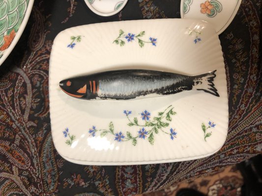 Porcelain Sardine Box from Limoges-TEP-1288677