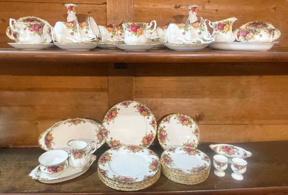 Porcelain Set by Royal Albert, 1960s, Set of 36-UCH-2034378