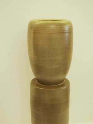 Porcelain & Stoneware Vase by Carlo Zauli, 1960s-TKR-1285520