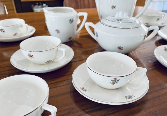 Porcelain Tableware from Sarreguemines, France, 1960s, Set of 48-HDF-1720914