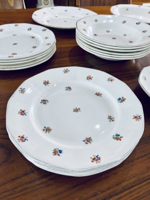 Porcelain Tableware from Sarreguemines, France, 1960s, Set of 48-HDF-1720914