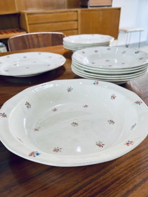 Porcelain Tableware from Sarreguemines, France, 1960s, Set of 48-HDF-1720914