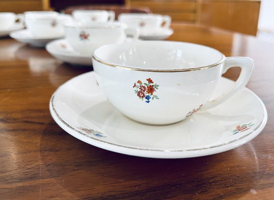 Porcelain Tableware from Sarreguemines, France, 1960s, Set of 48-HDF-1720914