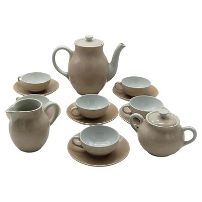 Porcelain Tea Service, Italy, 1930s, Set of 9-YUW-1801520