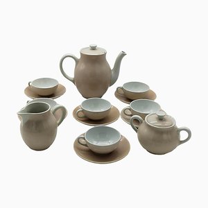 Porcelain Tea Service, Italy, 1930s, Set of 9-YUW-1801520