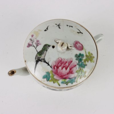 Porcelain Teapot with River Landscape-VMM-1324223