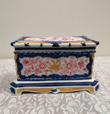 Porcelain Trinket Box, 1950s-OEC-547533