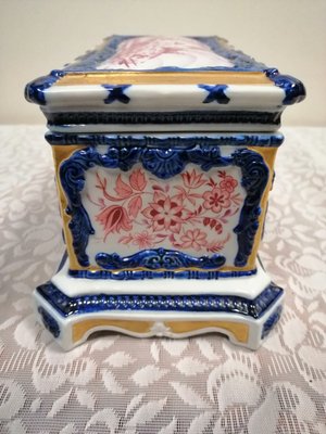 Porcelain Trinket Box, 1950s-OEC-547533