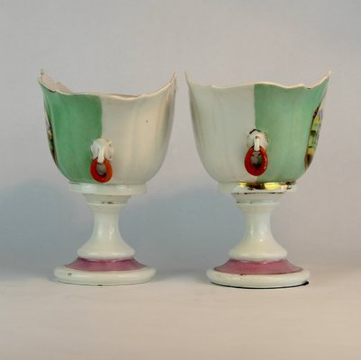 Porcelain Vases, 1920s, Set of 2-NE-683579