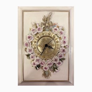 Porcelain Wall Clock by Giulio Tucci-VHF-1822721