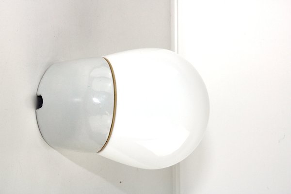 Porcelain Wall Lamp from Wagenfeld, 1950s-ZWH-1356715