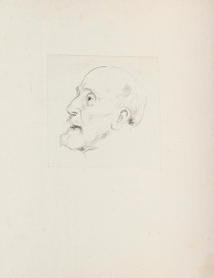 Portrait d'un Homme - Pencil Drawing on Paper - Beginning of 20th Century Early 20th Century-ZCI-755245