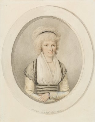 Portrait of a Lady, 1792, Pencil-OJR-1273261