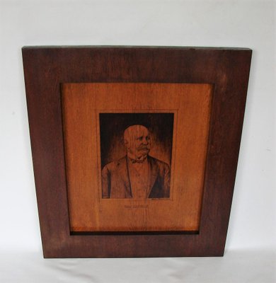 Portrait of Graf Zeppelin, 1940s, Oak Wood, Framed-XHP-1241341