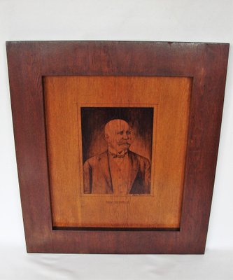 Portrait of Graf Zeppelin, 1940s, Oak Wood, Framed-XHP-1241341