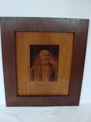 Portrait of Graf Zeppelin, 1940s, Oak Wood, Framed-XHP-1241341