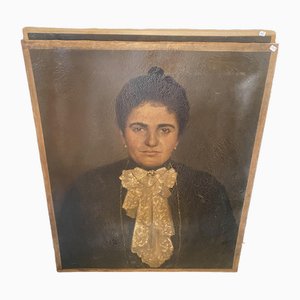 Portrait of Woman, 1900, Painting, Framed-TEP-1802687