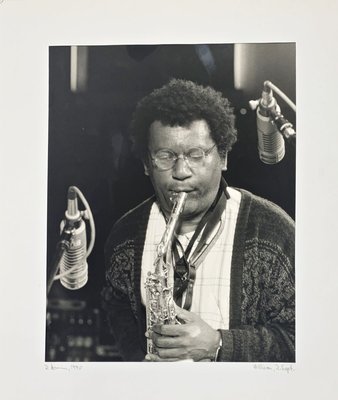 Portrait Photo of Anthony Braxton by Rolf Hans, 1990-QFT-902323