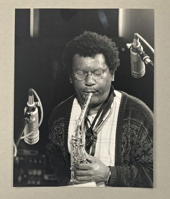 Portrait Photo of Anthony Braxton by Rolf Hans, 1990-QFT-902323