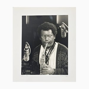 Portrait Photo of Anthony Braxton by Rolf Hans, 1990-QFT-902323