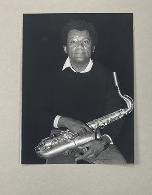 Portrait Photo of Anthony Braxton by Rolf Hans, France, 1989-QFT-902326