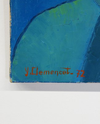 Portrait With Three Characters, Clemencet, 1972-ZJN-880744