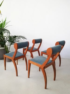 Post Modern Chairs from Bross Italy, 1980s, Set of 4-UIW-1134148