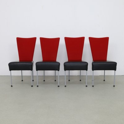 Postmodern 2-Tone Dining Chairs, 1980s, Set of 4-RZV-1779950