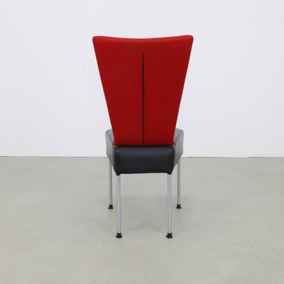 Postmodern 2-Tone Dining Chairs, 1980s, Set of 4-RZV-1779950