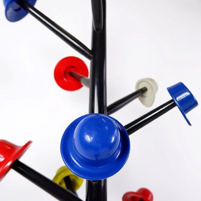 Postmodern Albero dei Cappelli Coat Stand by Ugo Nespolo for Origlia, 1978-JG-1797159