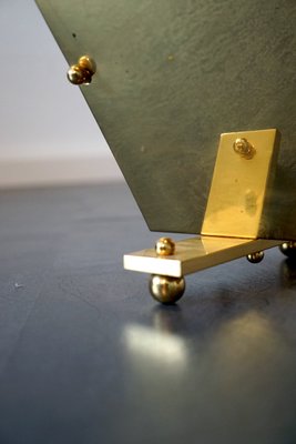 Postmodern Brass Magazine Rack, 1960s-CIP-2024439