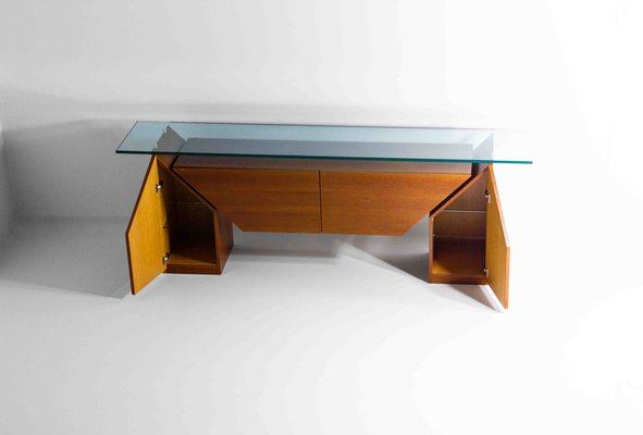 Postmodern Brooklyn Sideboard by Luigi Gorgoni for Roche Bobois, 1980s-LIO-1821252