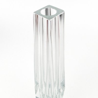 Postmodern Crystal Vase attributed to for Zelezny Brod Glassworks, Former Czechoslovakia, 1950s-BKO-1824373