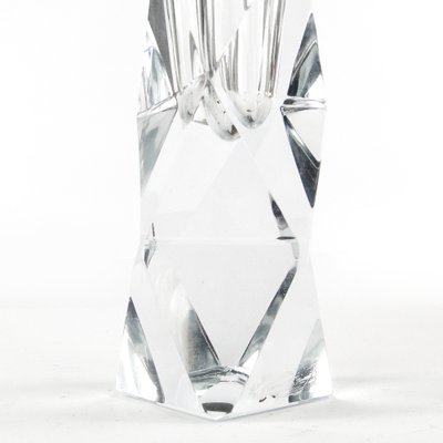 Postmodern Crystal Vase attributed to for Zelezny Brod Glassworks, Former Czechoslovakia, 1950s-BKO-1824373