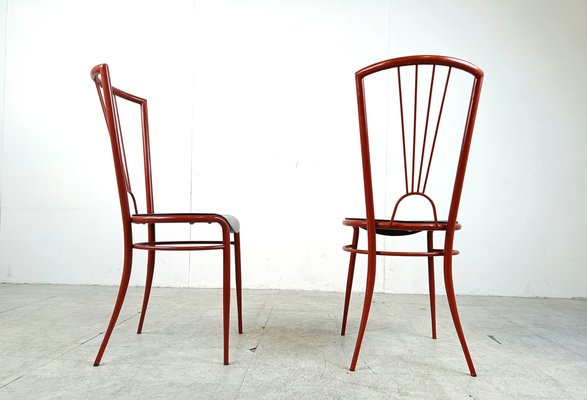 Postmodern Dining Chairs, 1980s, Set of 4-IRH-1735562