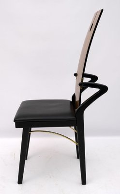 Postmodern Dining Chairs by Pierre Cardin, Italy, 1980s, Set of 4-FER-965761