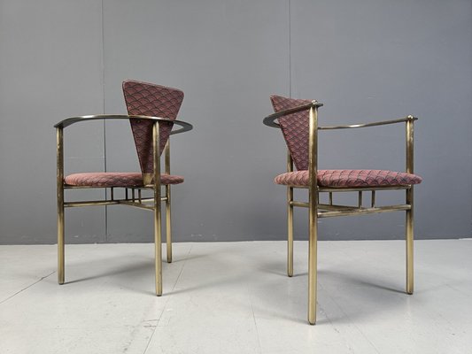 Postmodern Dining Chairs from Belgo Chrom / Dewulf Selection, 1980s, Set of 6-IRH-2032235