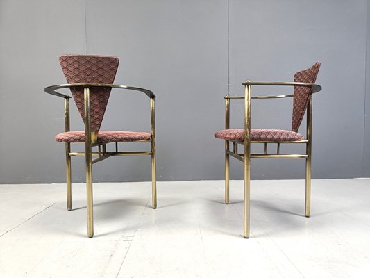 Postmodern Dining Chairs from Belgo Chrom / Dewulf Selection, 1980s, Set of 6-IRH-2032235